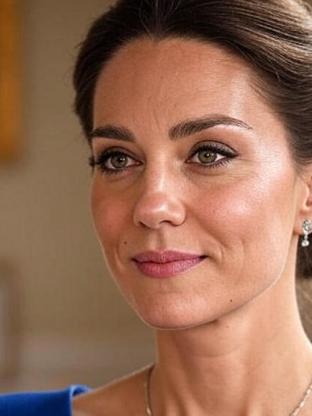 Kate Middleton — celebrity look-alike to Rachel Melvin