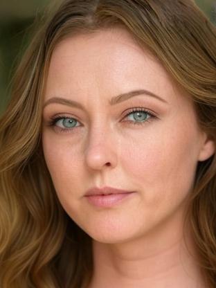 Katharine Isabelle — celebrity look-alike to Cazzie David