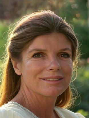 Katharine Ross — celebrity look-alike to Jane Asher
