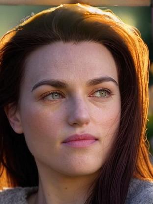 Katie McGrath — celebrity look-alike to Talia Ryder