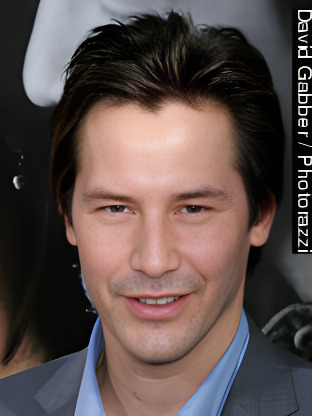 Keanu Reeves — celebrity look-alike to Zach McGowan