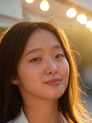 Kim Go-eun — celebrity look-alike to Bae Doona