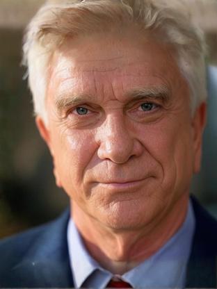 Leslie Nielsen — celebrity look-alike to Tim Allen
