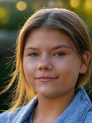 Lia McHugh — celebrity look-alike to Morgane Polanski