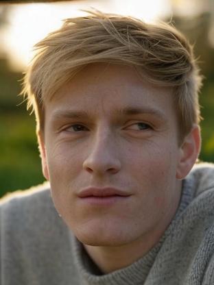 Louis Hofmann — celebrity look-alike to Ewan Mitchell