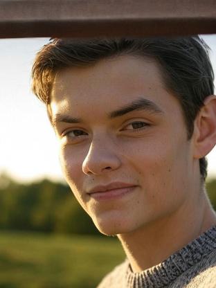 Louis Partridge — celebrity look-alike to Skandar Keynes