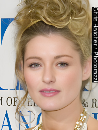 Louise Lombard — celebrity look-alike to Beth Behrs