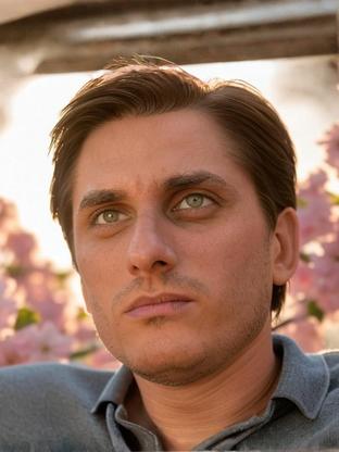 Luca Marinelli — celebrity look-alike to Jack Farthing