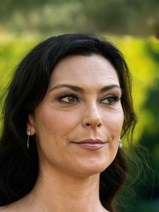 Michelle Forbes — celebrity look-alike to Teri Hatcher