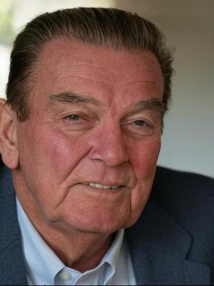 Mike Connors — celebrity look-alike to Sylvester Stallone