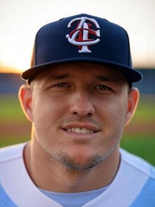 Mike Trout — celebrity look-alike to Travis Kelce