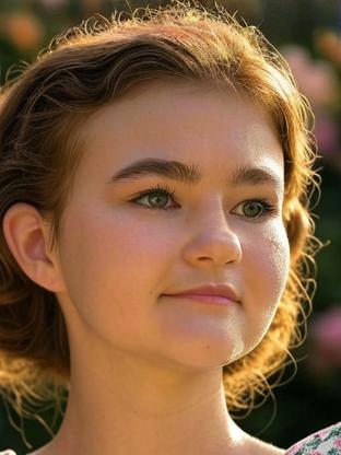 Millicent Simmonds — celebrity look-alike to Bella Ramsey