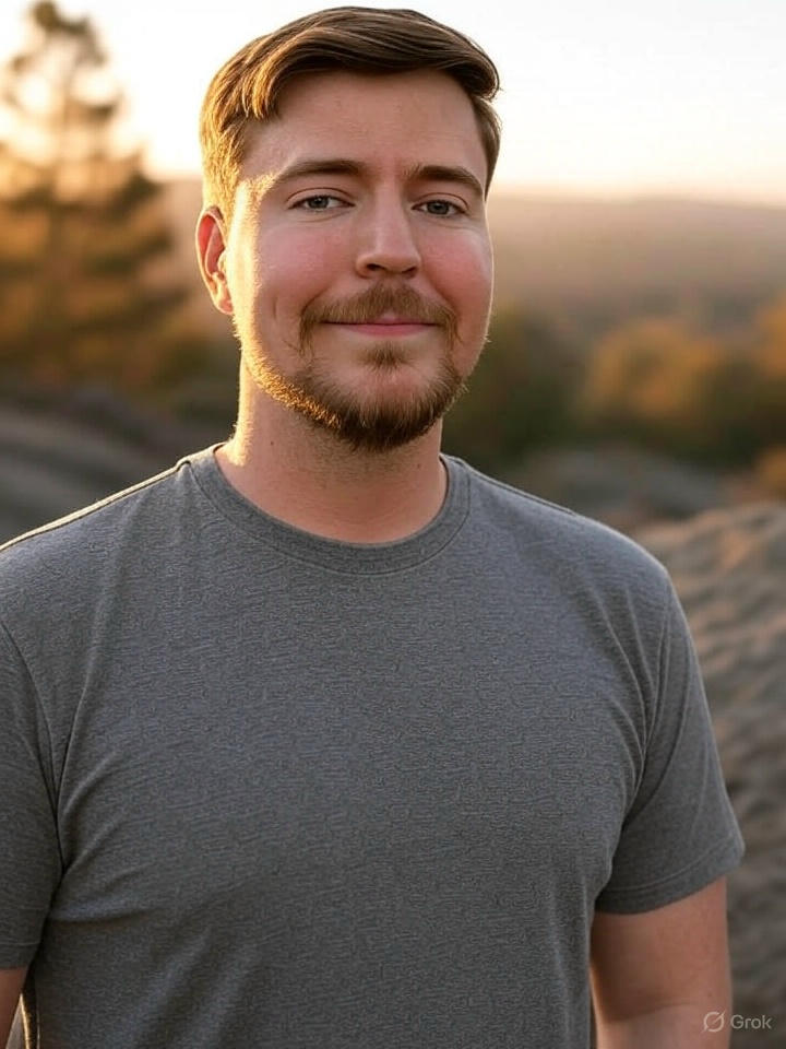 MrBeast — celebrity look-alike to Oscar De La Hoya