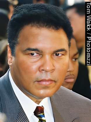 Muhammad Ali — celebrity look-alike to Billy Dee Williams