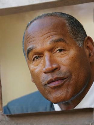 O.J. Simpson — celebrity look-alike to Billy Dee Williams