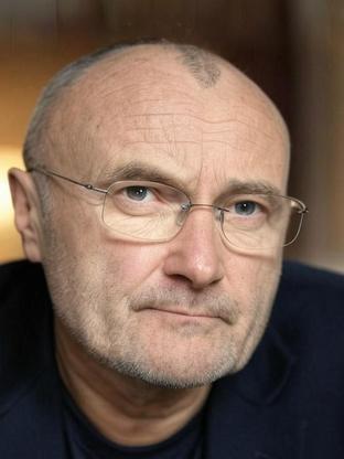 Phil Collins — celebrity look-alike to Creed Bratton