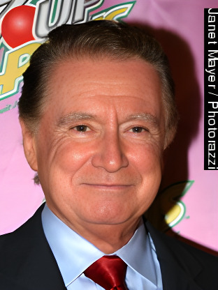 Regis Philbin — celebrity look-alike to John Forsythe