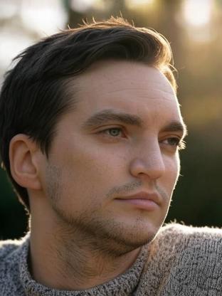 Richard Harmon — celebrity look-alike to Franz Rogowski