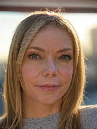 Riki Lindhome — celebrity look-alike to Collette Wolfe