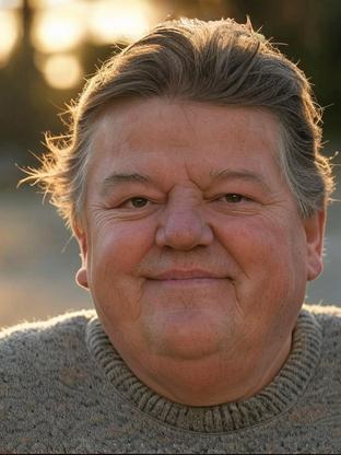 Robbie Coltrane — celebrity look-alike to John Candy