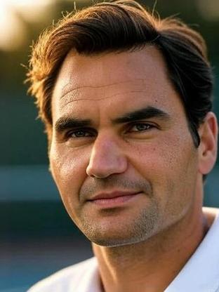 Roger Federer — celebrity look-alike to Sam Witwer
