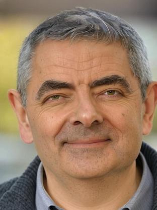 Rowan Atkinson — celebrity look-alike to Tyrone Power