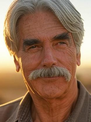 Sam Elliott — celebrity look-alike to Barry Bostwick