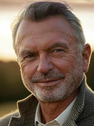 Sam Neill — celebrity look-alike to Michael Keaton