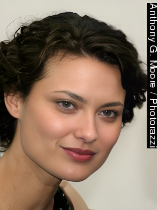 Shalom Harlow — celebrity look-alike to Giovanna Mezzogiorno
