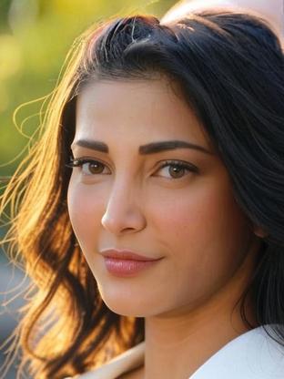Shruti Haasan — celebrity look-alike to Anuja Joshi