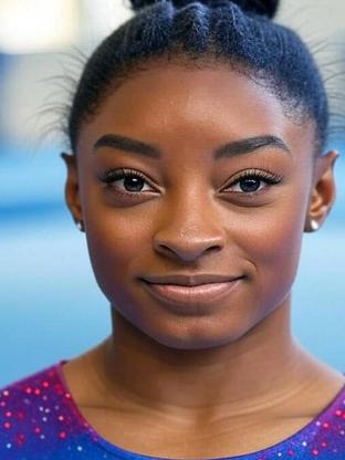 Simone Biles — celebrity look-alike to Rutina Wesley