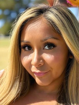 Snooki — celebrity look-alike to Taylor Dooley
