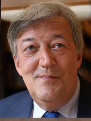 Stephen Fry — celebrity look-alike to Edward Herrmann