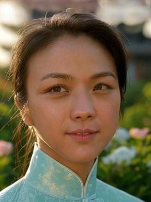 Tang Wei — celebrity look-alike to Grace Park