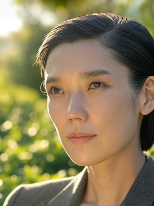 Tao Okamoto — celebrity look-alike to Gemma Chan