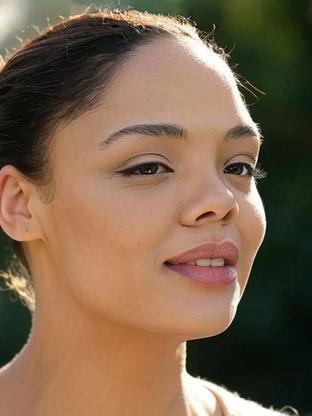 Tessa Thompson — celebrity look-alike to Freema Agyeman