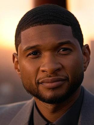 Usher — celebrity look-alike to Chingy
