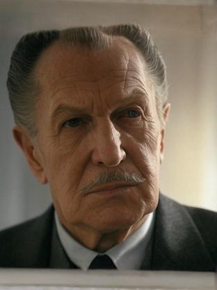 Vincent Price — celebrity look-alike to Crispin Bonham-Carter