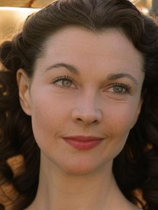 Vivien Leigh — celebrity look-alike to Romy Schneider