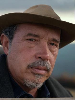 Warren Oates — celebrity look-alike to The Edge