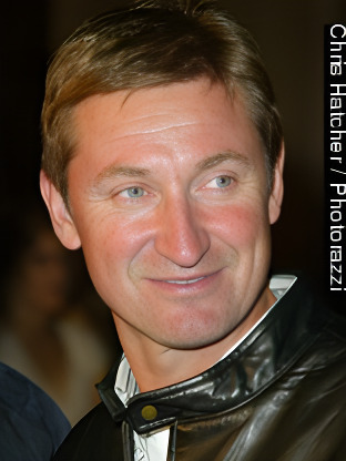 Wayne Gretzky — celebrity look-alike to Shayne Topp