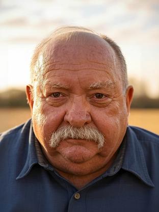 Wilford Brimley — celebrity look-alike to Barry Corbin