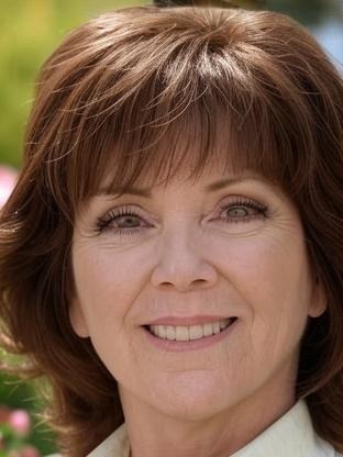 Person who looks like Linda Thorson