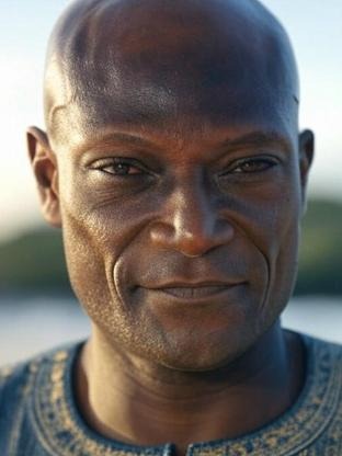Person who looks like Lance Reddick