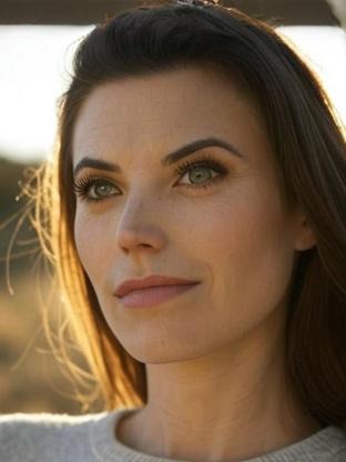 Person who looks like Rainey Qualley