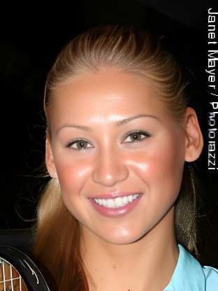 Person who looks like Shawn Johnson