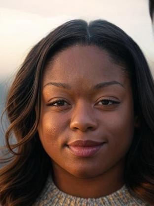 Person who looks like Naomie Harris