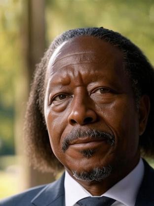 Person who looks like Morgan Freeman