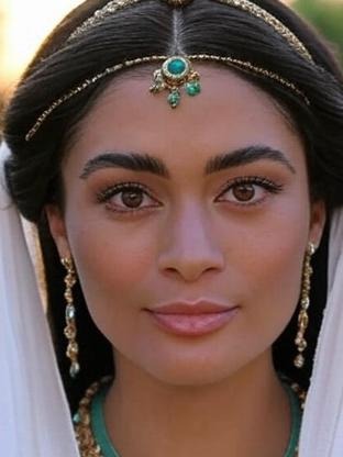 Person who looks like Anya Chalotra