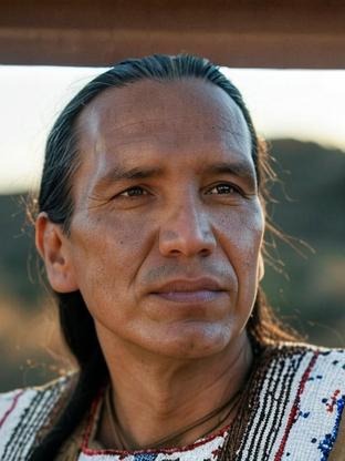 Person who looks like David Carradine